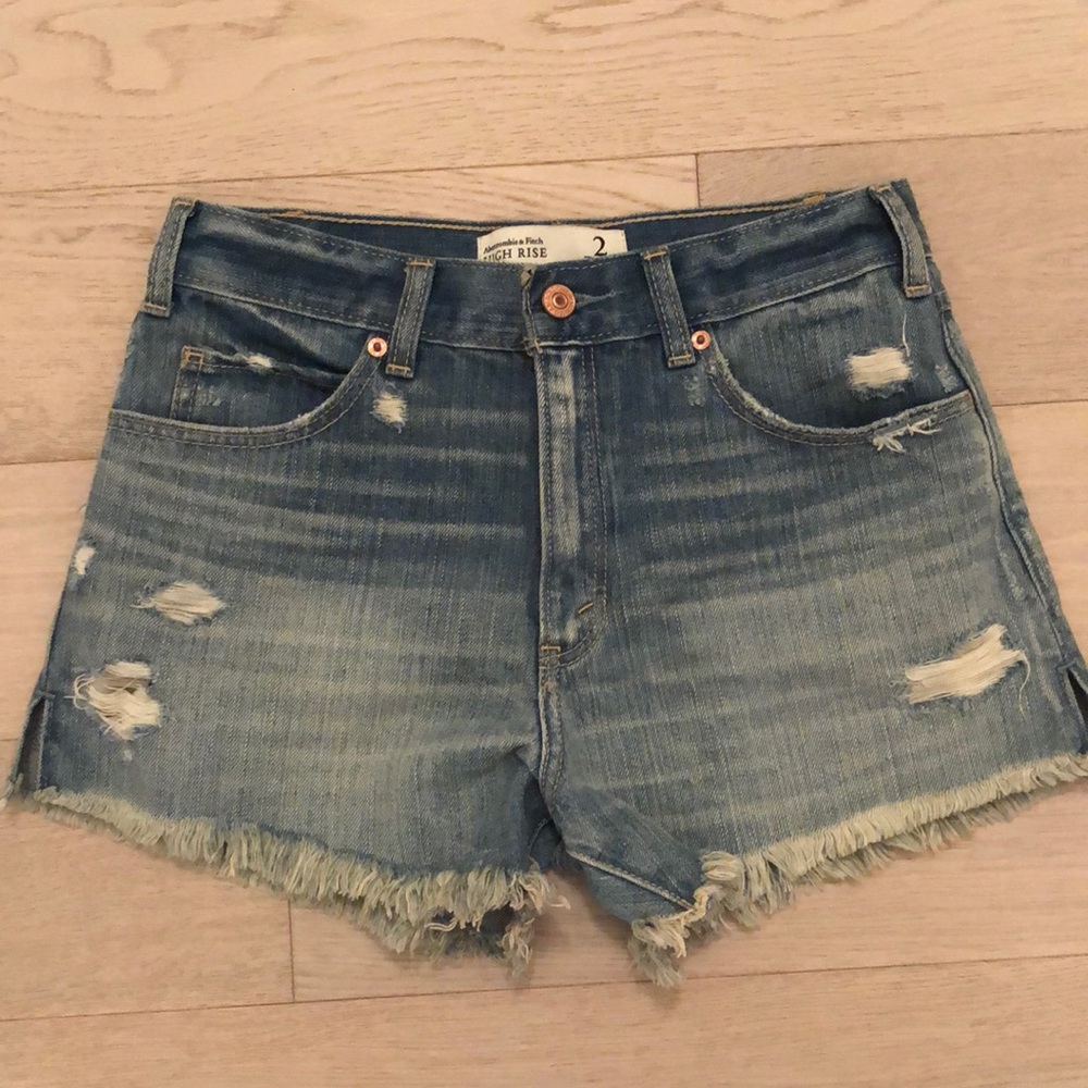 Abercrombie High Rise Shorts